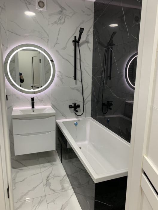 Ремонт частично и под ключ, демонтаж, шпаклевка, стяжка, обои, кафель.