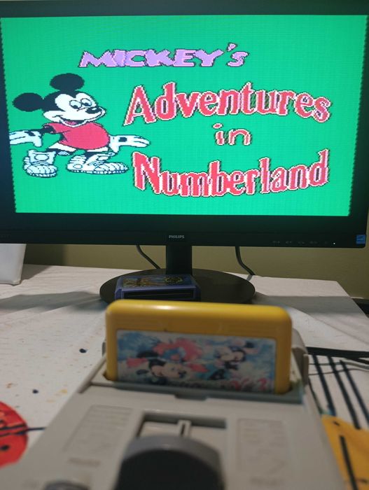 Gra Mickey's Adventures in Numberland. Pegasus/famicom/dendy.