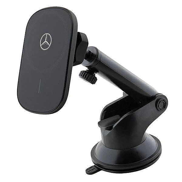 Uchwyt indukcyjny Mercedes Silver Stars MagSafe 15W na deskę rozdzielc
