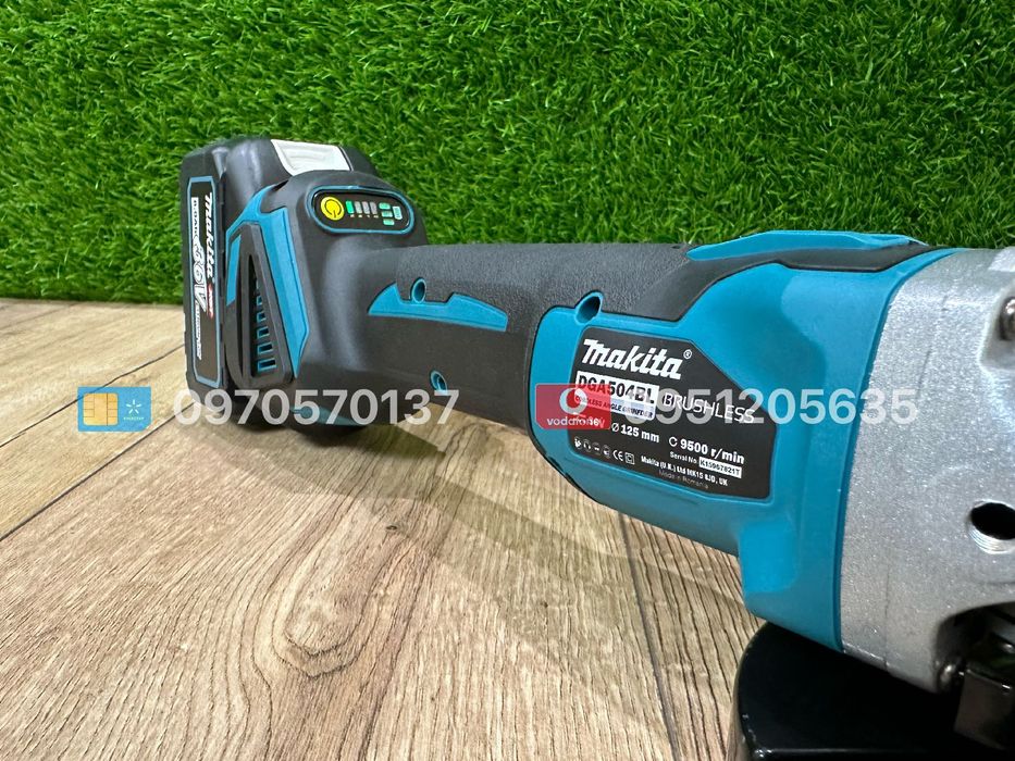 Болгарка акумуляторна Makita DGA504BL Pro 36V 8Ah кшм шліфмашинка ушм