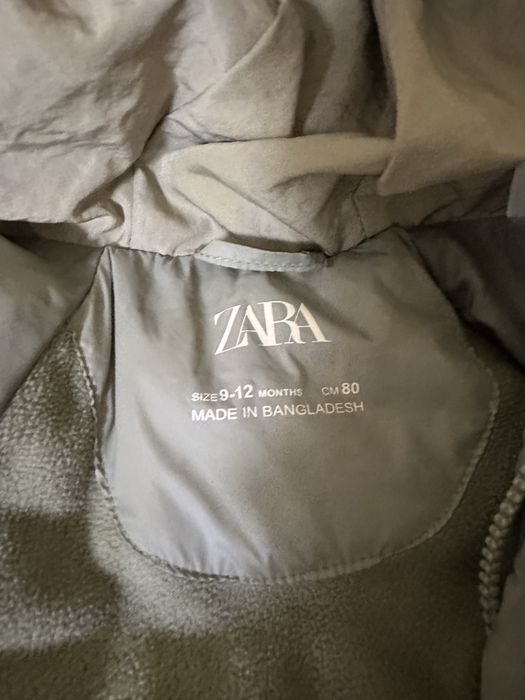 Дитяча тепла куртка Zara  80 розміру