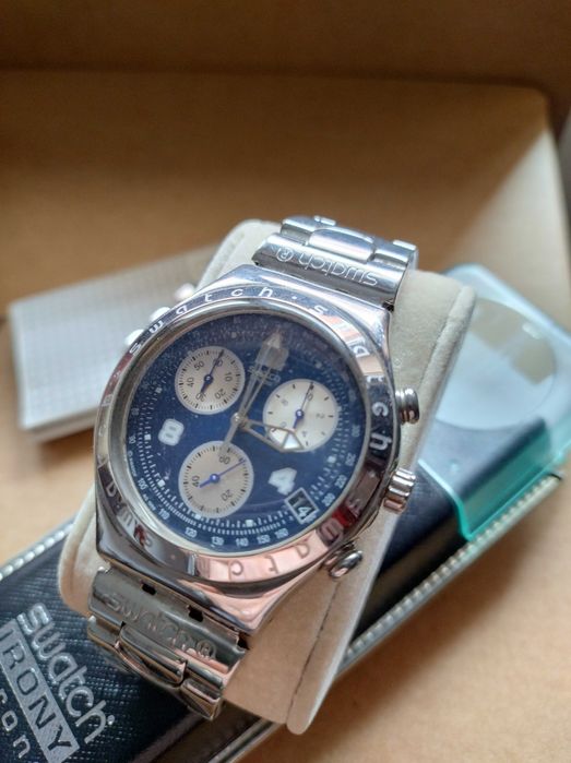 Swatch Irony Chrono Mesmeric – YCS412G