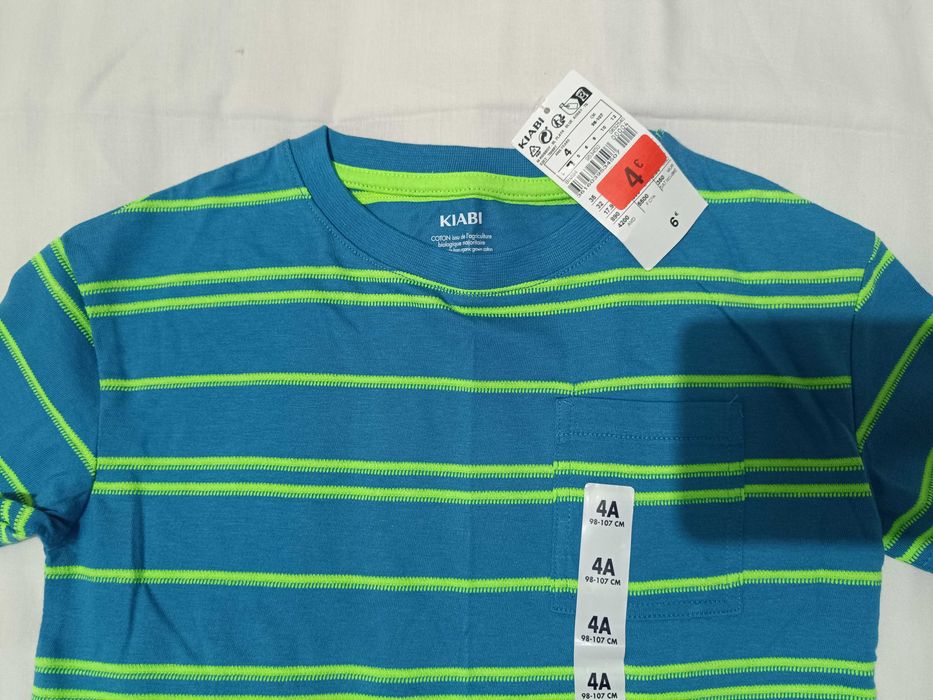 Tshirt NOVA, com etiqueta, 4 anos