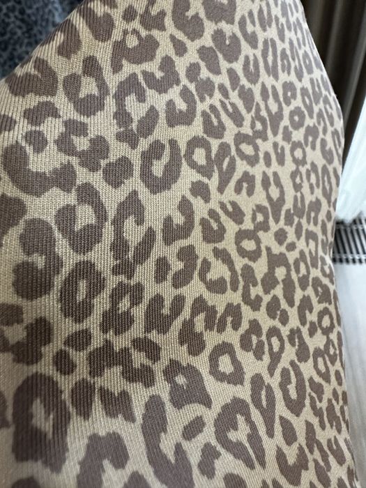 Легінси жіночі леопардові(блакитні)