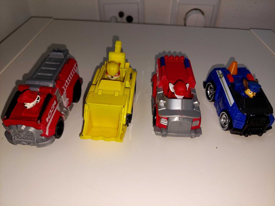 Patrulha pata carrinhos de personagens