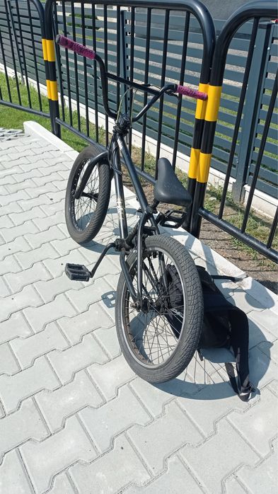 bmx radio czarny + kask oxelo