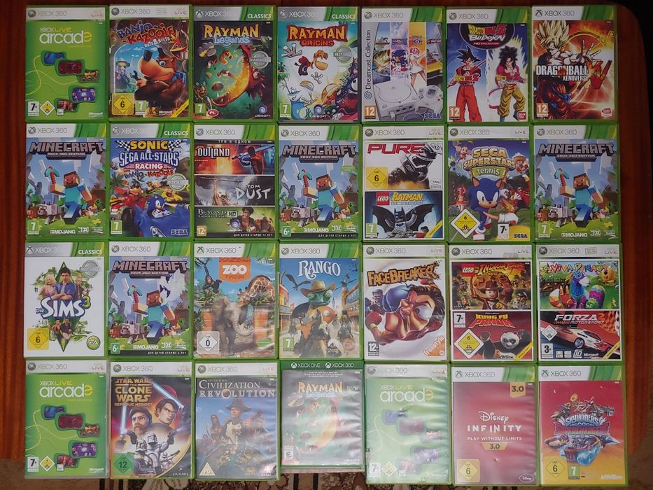 Диск Maincraft до XBOX 360