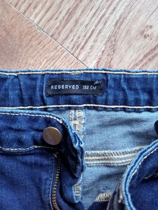 Skinny spodnie Reserved dżinsy r 152