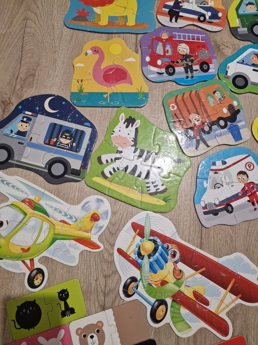 Wszystkie puzzle ze zdjecia jako komplet
