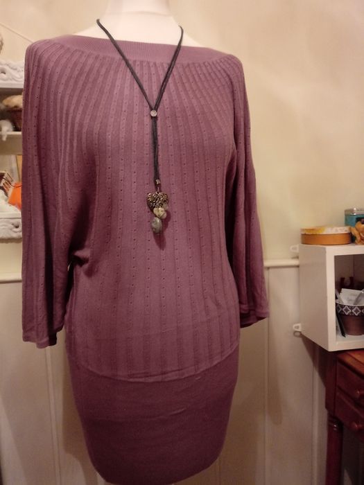 Tunika z dzianiny; M; H&M; vintage