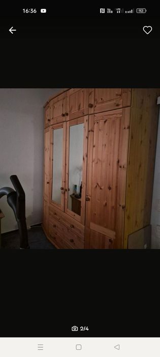 Szafa fronty sosna boki płyta