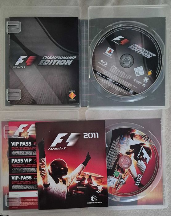 2 gry PS3 - F1 Formula 1 2011 i F1 Formula 1 Championship Edition + gratis FIFA 12 PL