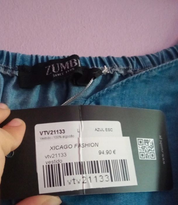 Vestido com espartilho da Zumbi