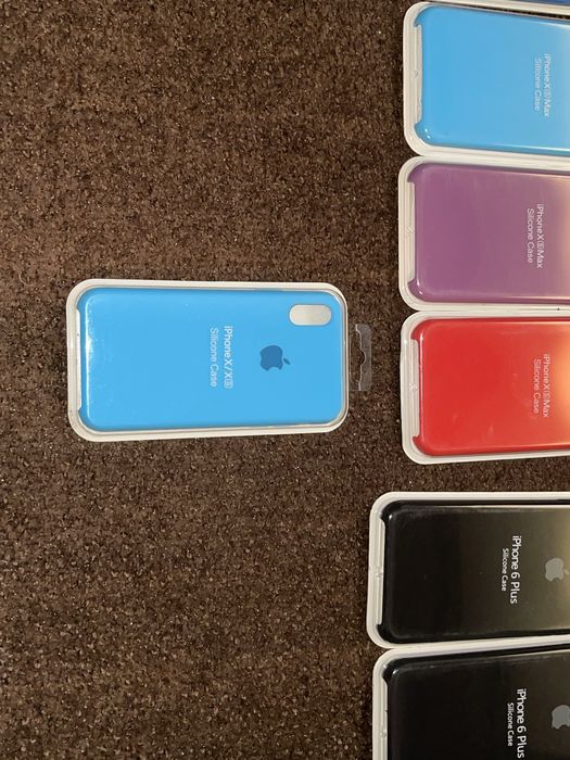 Capas Capa Apple Silicone iPhone X XS Plus 6 6S Plus