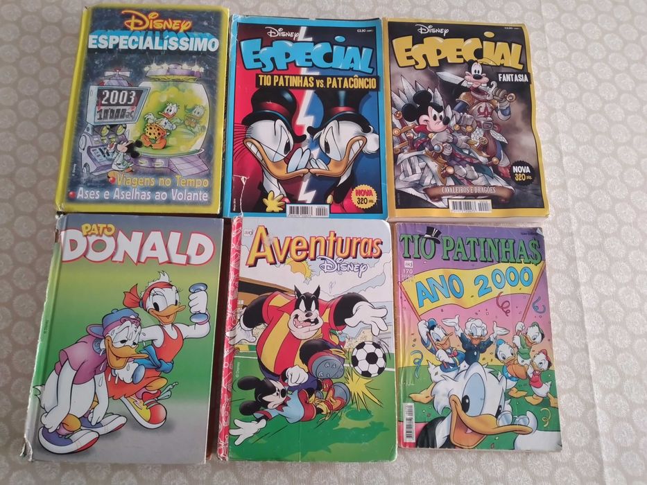 Livros BD Disney