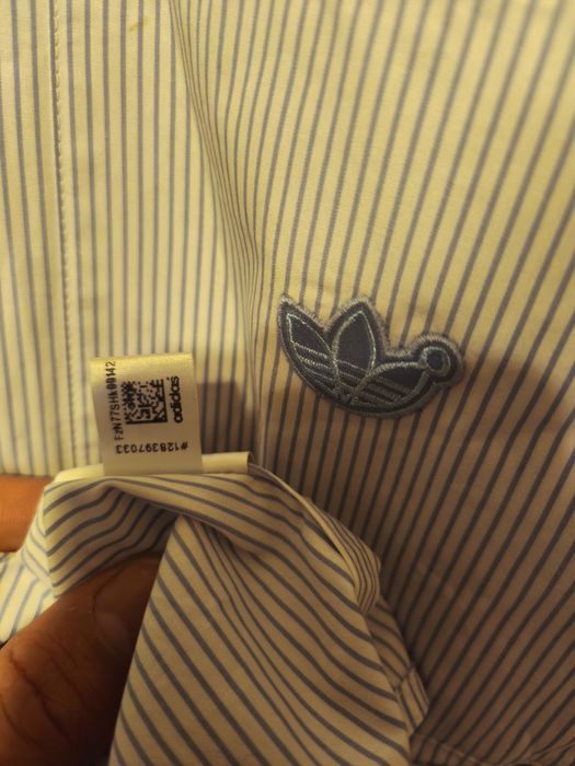 Adidas Originals blue version сорочка чоловіча