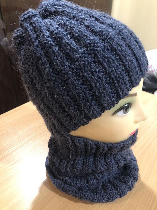 Набір шапка і шарф