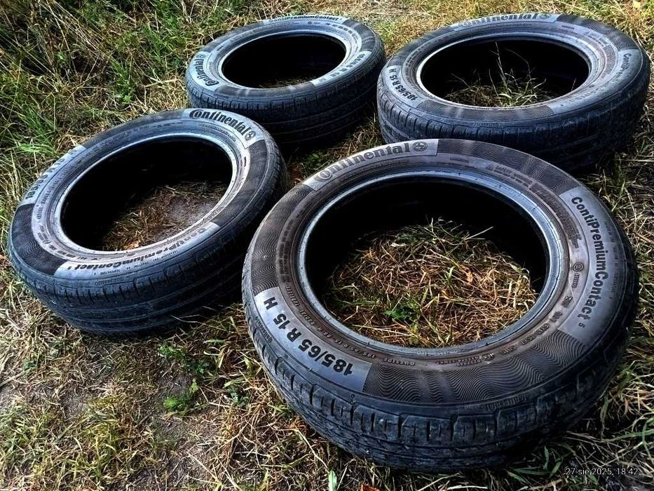 4Opony Letnie 185/65/15 88H CONTINENTAL ContiPremiumContact5 2019r Bieżnik~5mm