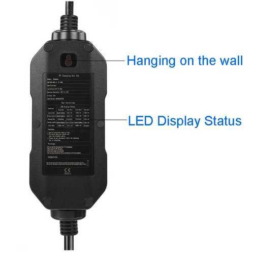 Carregador Portátil 3,5 kw - 16A - 15 ou 20 METROS DE CABO