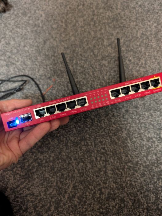 Роутер mikrotik rb2011uias-2hnd-in