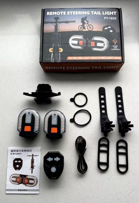 Вело поворотники с габаритами. Вело, самокат, мото