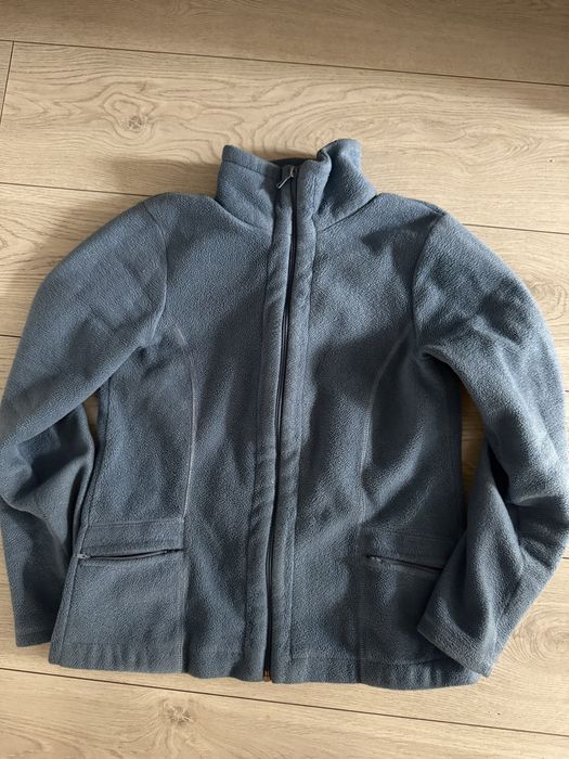 bluza polarowa granatowy na zamek