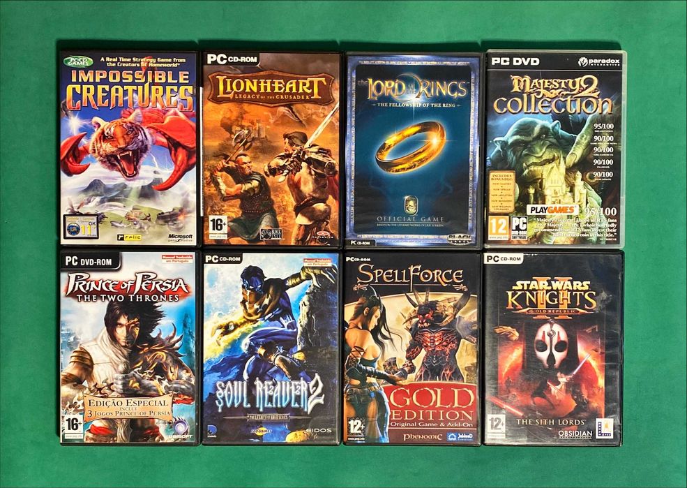 PC JOGO Computador (desde 06€) Black Diablo Guild Lord Prince Sims Syberia Trine