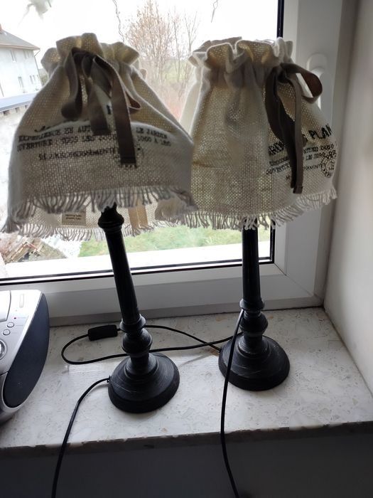 Lampy stojące 2 sztuki