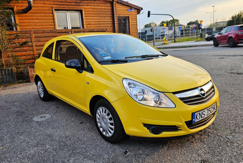 Opel corsa  Benzyna klimatyzacja 2009 155 TYS KM