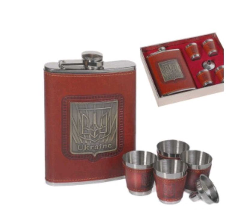 Фляга в наборі пoдарункова колекція 
 в  упаковці.