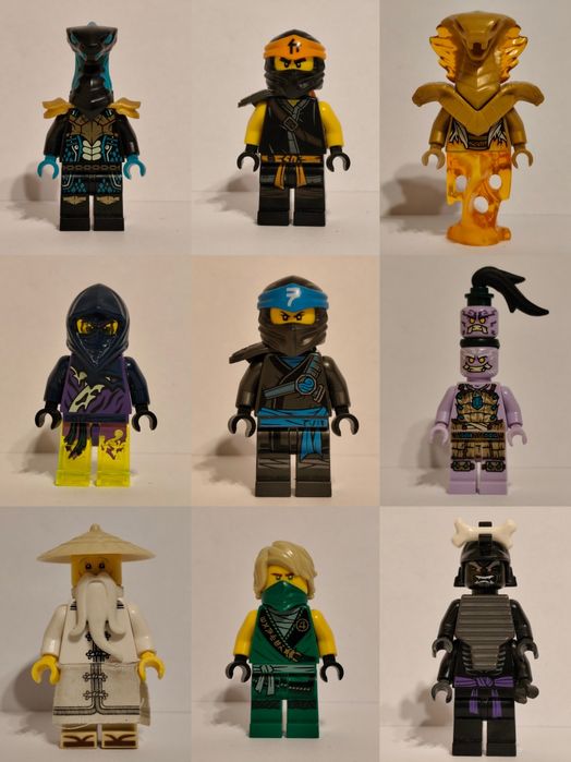 LEGO Ninjago figurki OPIS