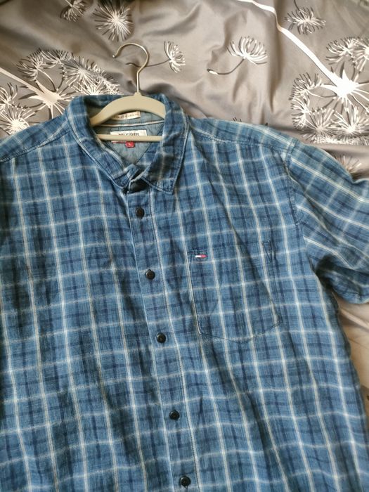 Koszula Tommy Hilfiger L denim.100% oryginalna.