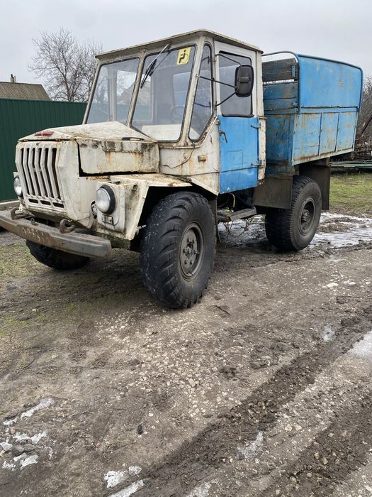 Продам самодельный трактор с кузовком