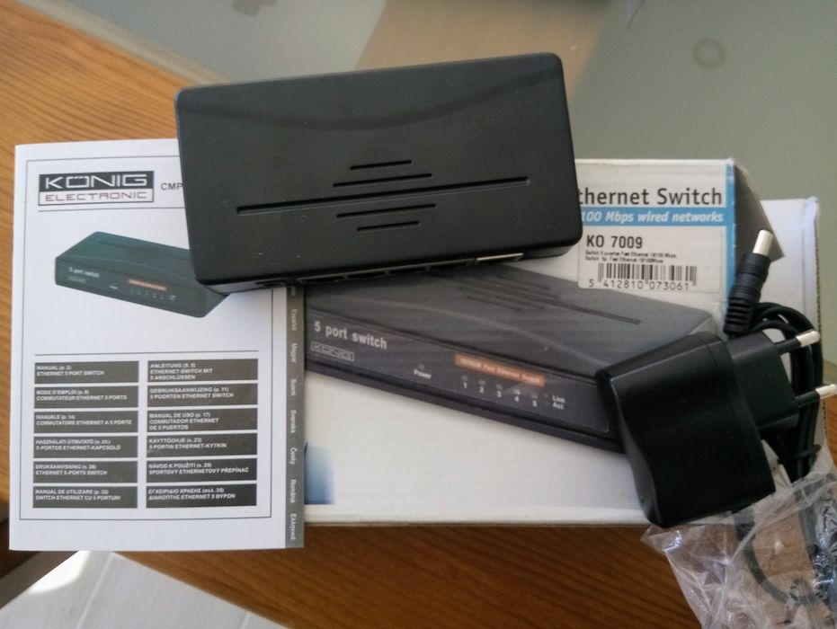 Switch 5 portas 10/100 ethernet