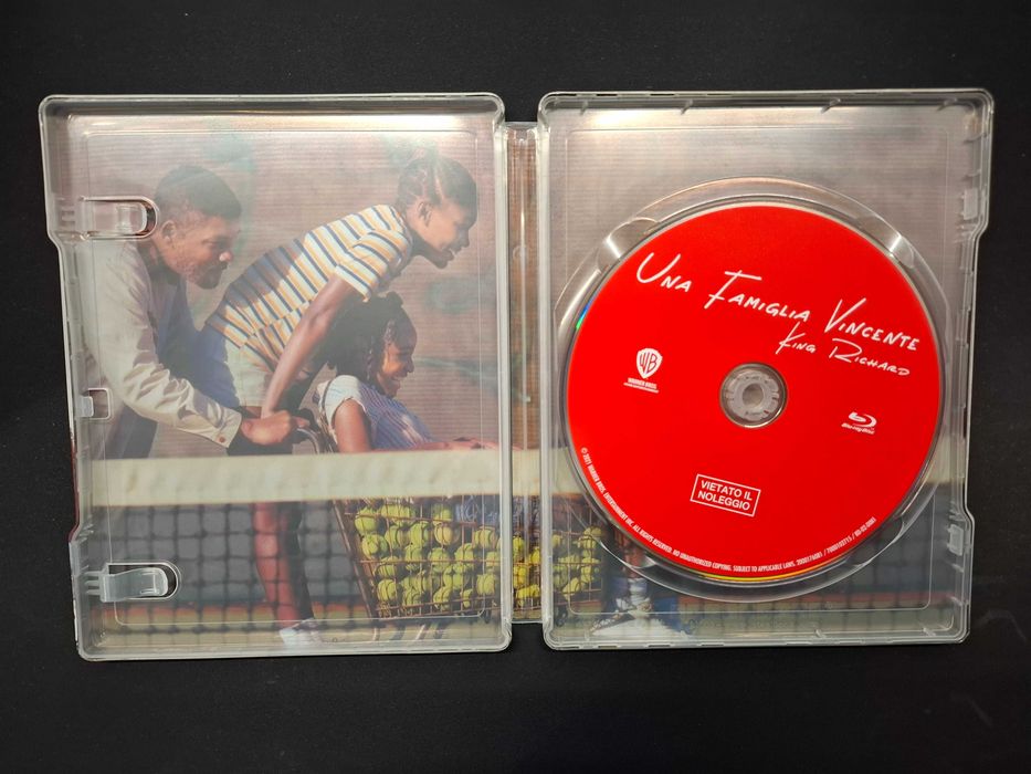 King Richard Steelbook blu-ray PL