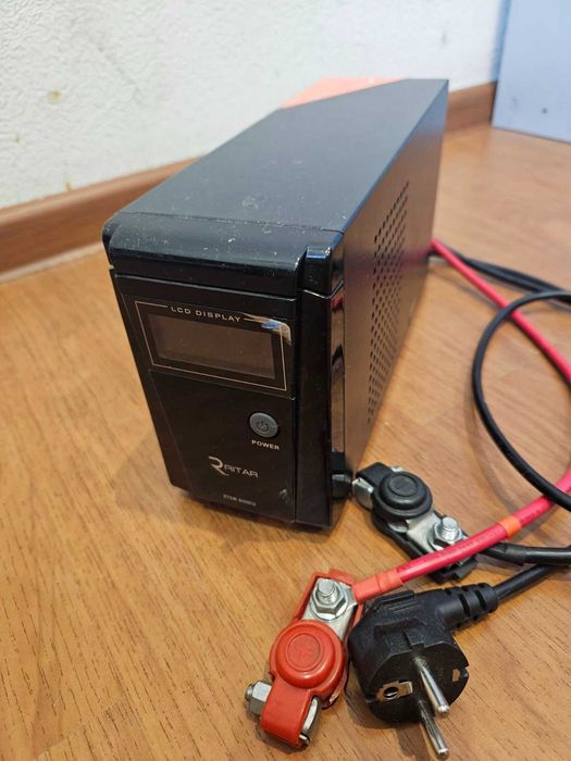 Джерело безперебійного живлення ДБЖ Ritar RTSW-600 D12 інвертор безперебійник на котел з правильною синусоїдою UPS