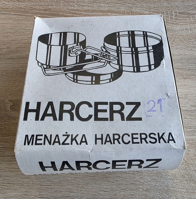 Menażka Harcerska PRL aluminiowa
