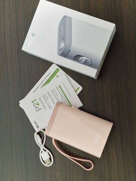 Nelko Drukarka etykiet, Bluetooth P21, samoprzylepne urządzenie
