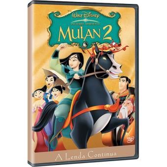 Dvd MULAN 2 II Filme Dobrado em PORTUGUÊS da Disney Mulam Animação