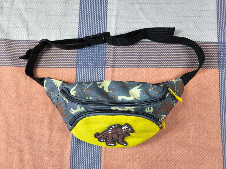 Сумка - бананка Динозаври