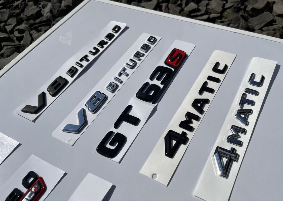 эмблема наклейка на крыло багажник мерседес mercedes v8biturbo 4matic