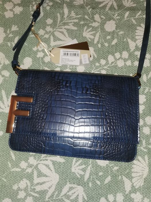 Mala azul a tiracolo Fracomina nova