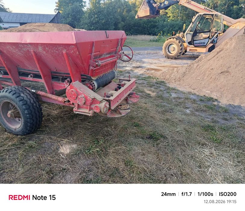 Rozsiewacz wapniarka RCW-3 RCW-2