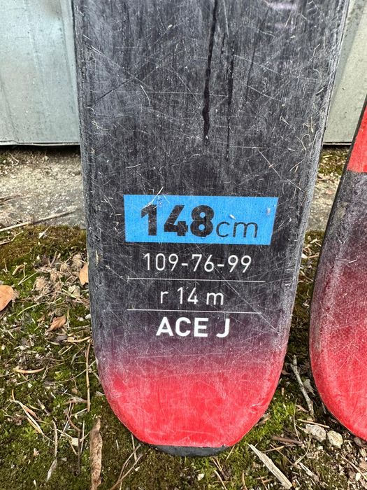 Nordica Ace J 148 cm + Wiązania Marker Twin tip Freestyle/Park