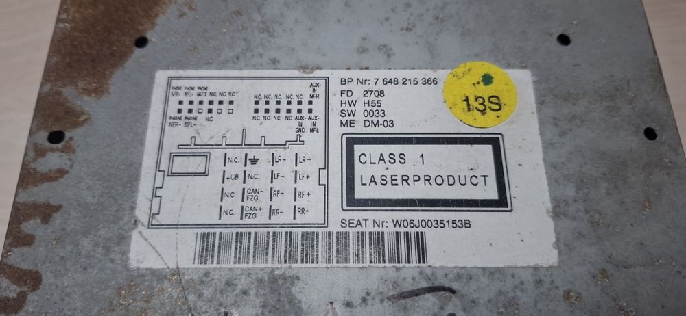 Radio Seat Ibiza IV