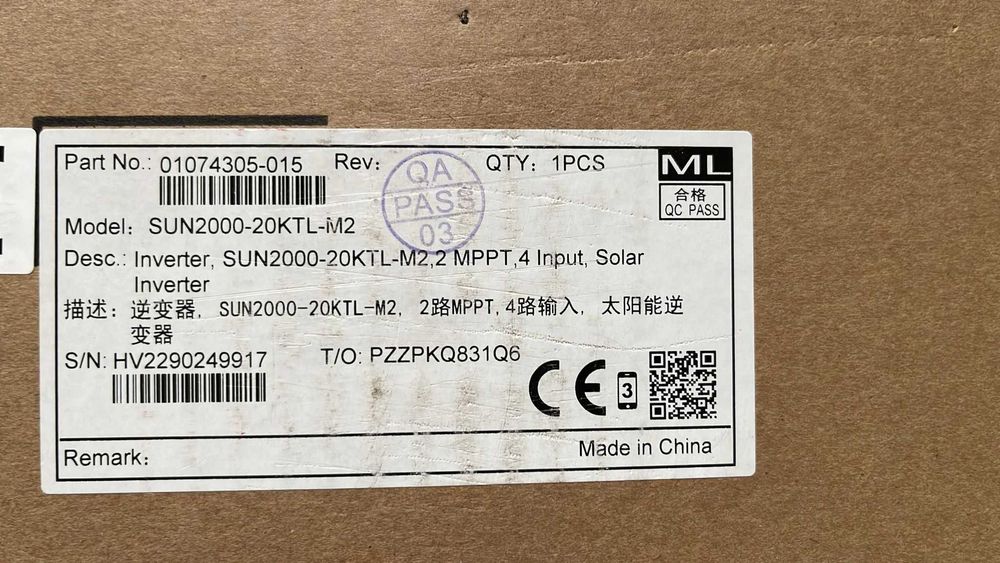 Falownik HUAWEI SUN 2000-20KTL-M2