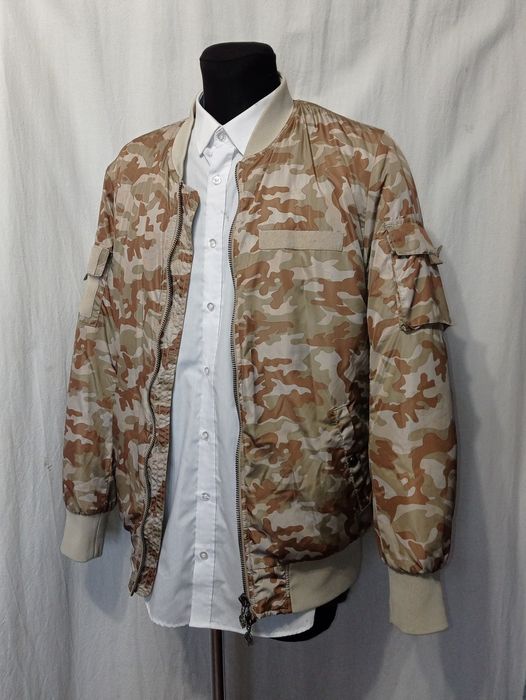 Куртка бомбер мужская, камуфляж р. L.