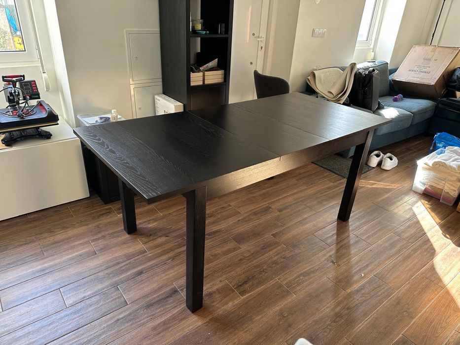 Mesa extensivel preta