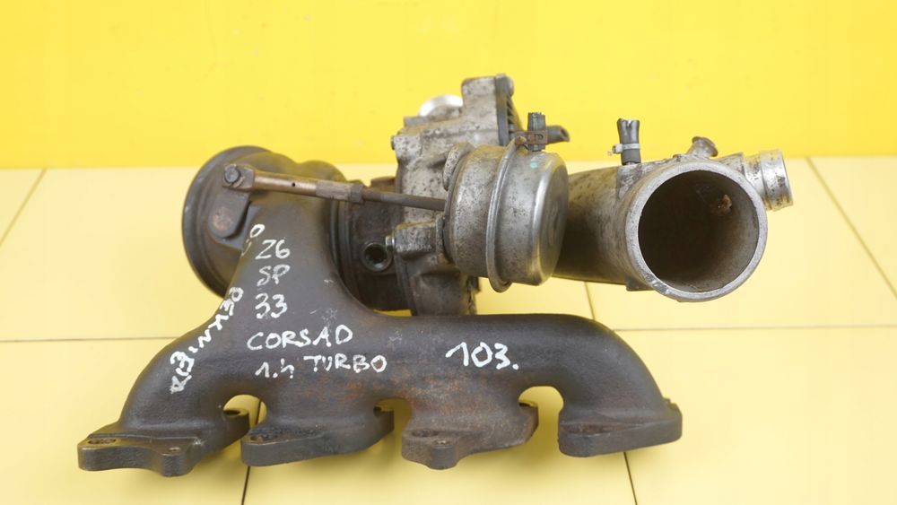 Turbina oryginalna OE Corsa D 1.4 TURBO 120KM 2013 A14NEL 751504-5007S