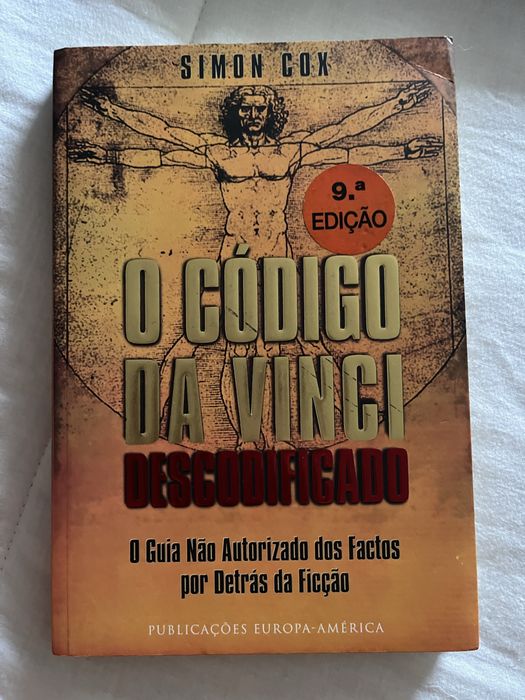 Livro ‘O código Da Vinci descodificado’ de Simon Cox